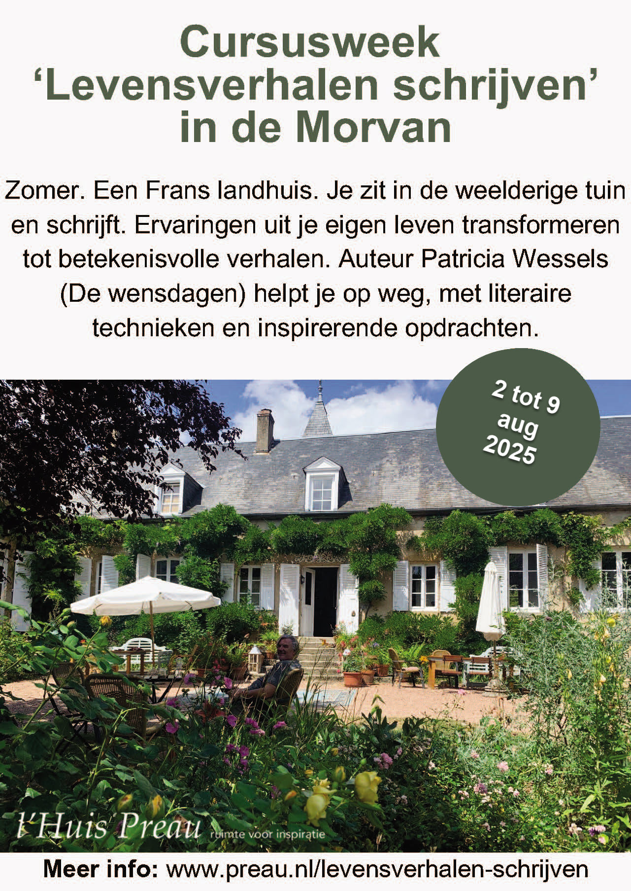 Levensverhalen schrijven in Morvan